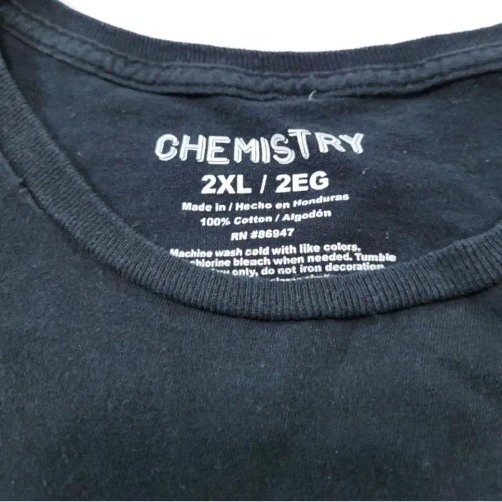 Tupac Poetic Justice Shirt Size 2XL By Chemistry 2 Pac Graphic Print Shirt Black